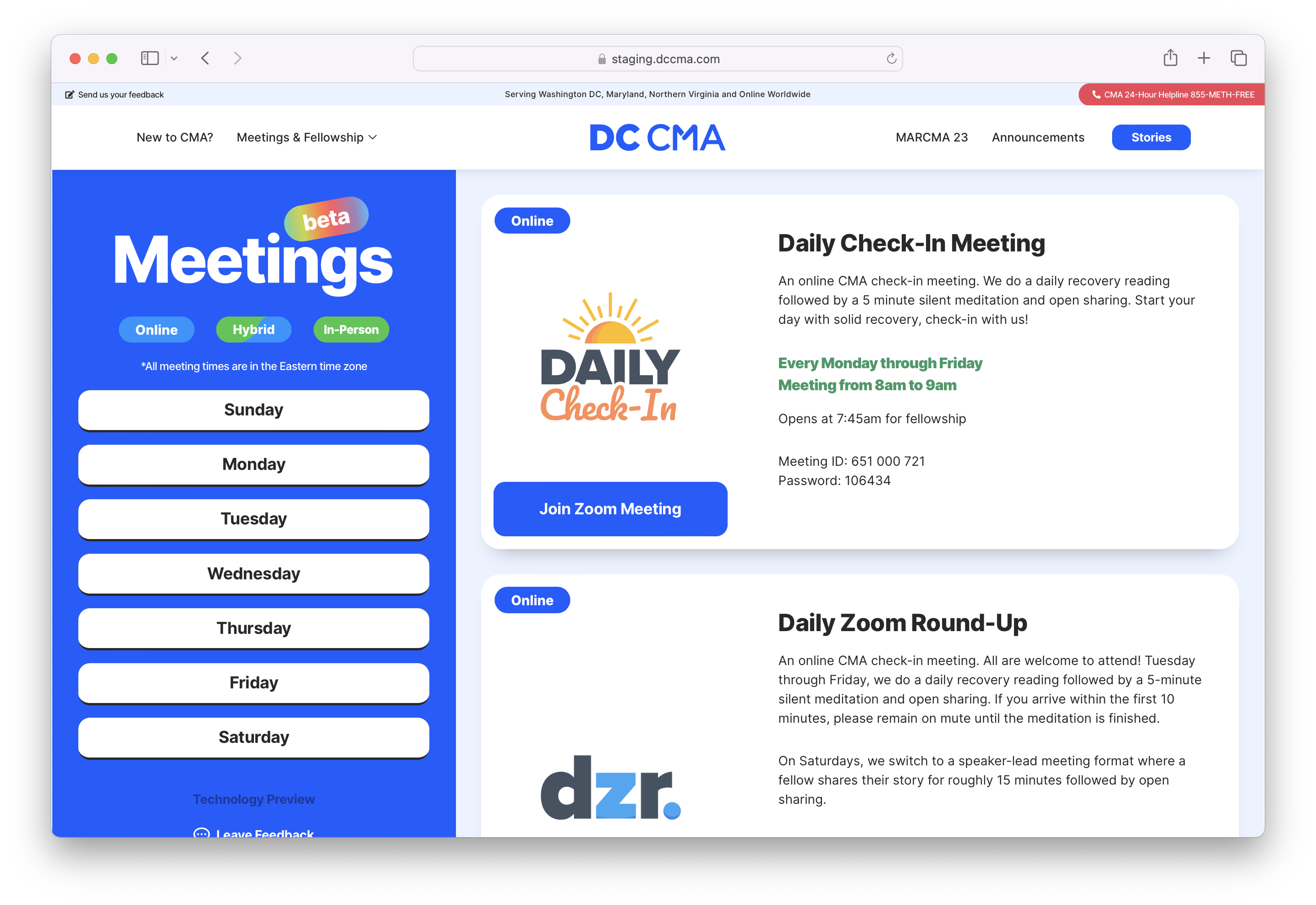 Introducing Meetings beta